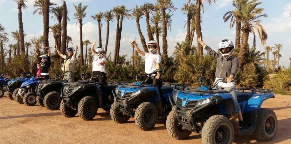 Palmeraie Quad Ride Tour Raid Buggy Maroc